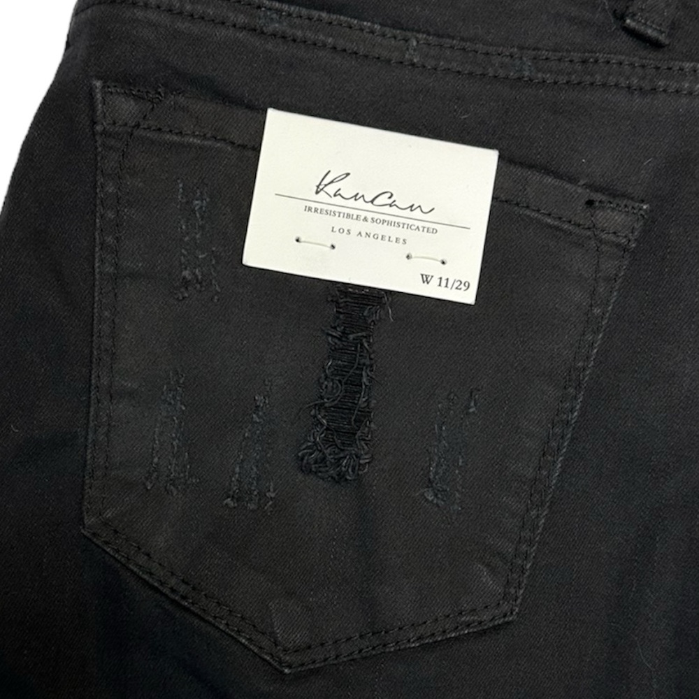 Kancan distressed cuffed stetch Jean shorts - Picture 5 of 6